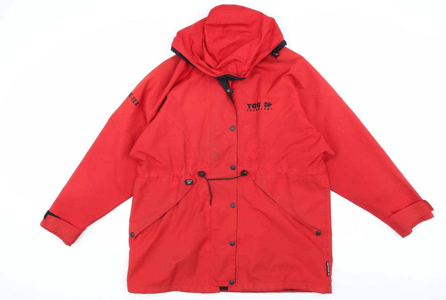 TOG 24 Women's Red Rain Jacket Size 12
