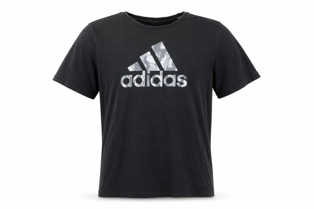 Mens UK Size M adidas Black  Cotton T-Shirt