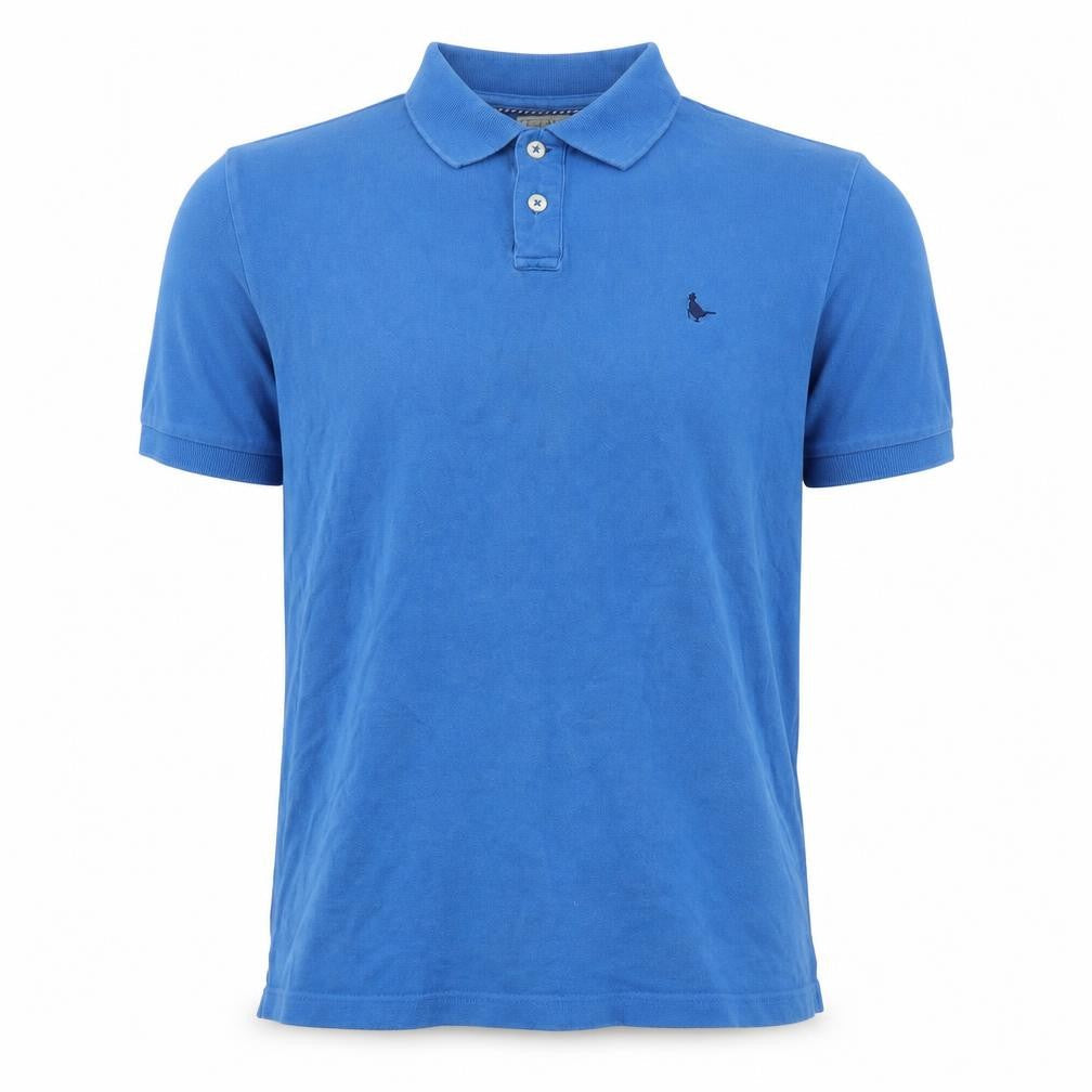 Jack Wills Men's Blue Polo Shirt - Size L, Classic Fit