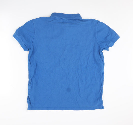 Jack Wills Men's Blue Polo Shirt - Size L, Classic Fit