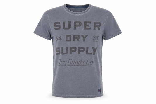 Mens UK Size S Superdry Grey  Cotton T-Shirt