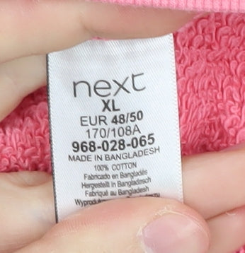 Next Women Pink XL Love Graphic Sweater