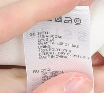 Reiss Women's Multicoloured Size 12 Sleeveless Dress