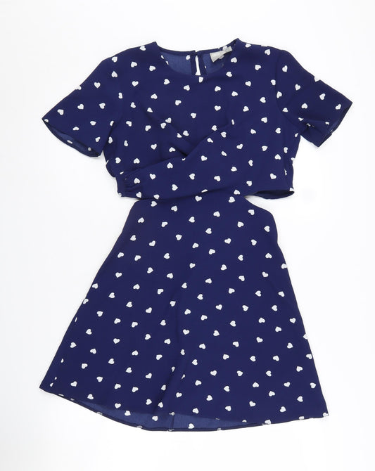 ASOS Women's Blue A-Line Dress Size 8