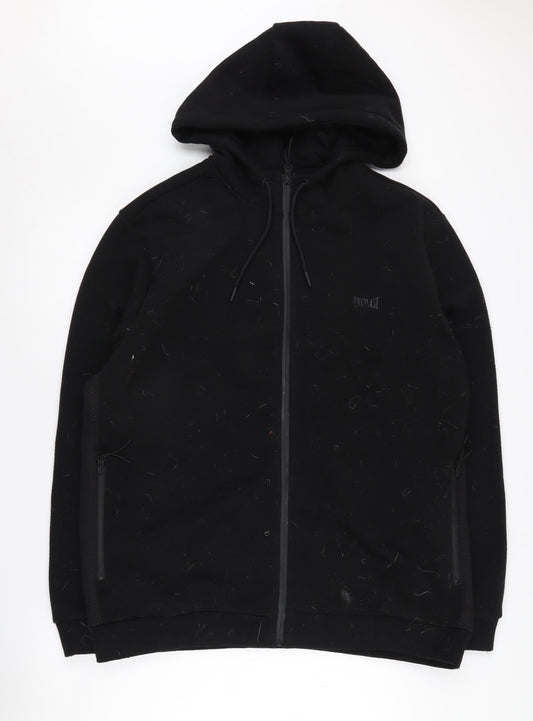Everlast Men's Black 2XL Hoodie with Full Zip