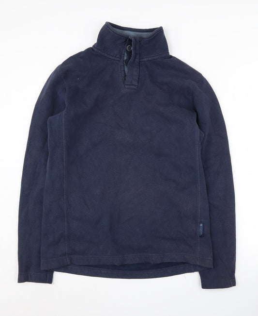 Mountain Warehouse Men's Blue Henley Sweatshirt M