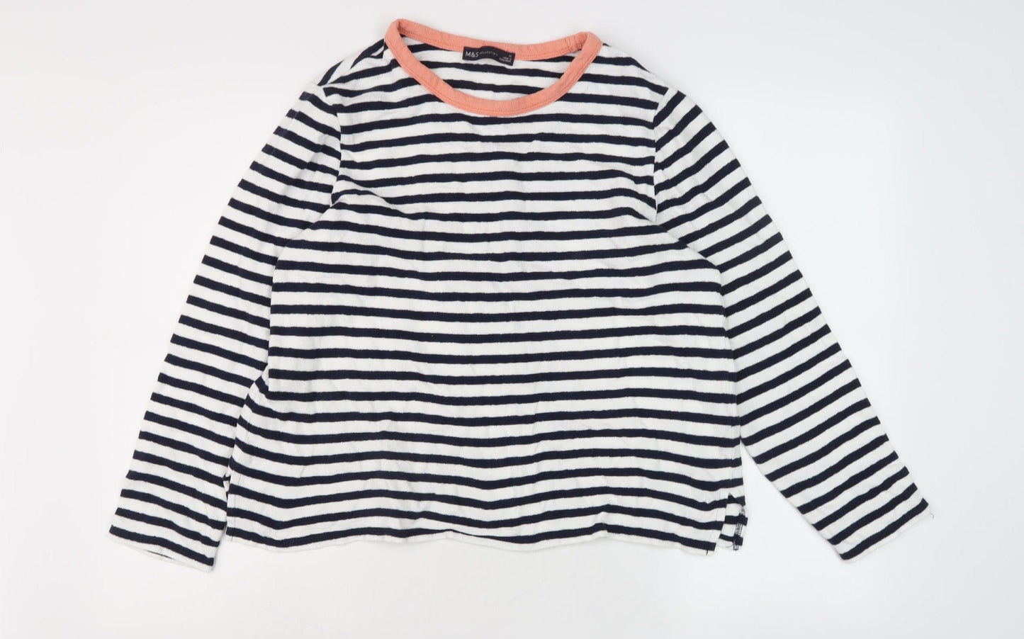 Marks and Spencer Women's Striped T-Shirt Size 12