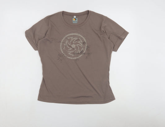 Regatta Women's Brown T-Shirt Size 12