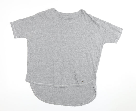 O'Neill Women's Grey T-Shirt Size 8 Crew Neck Casual