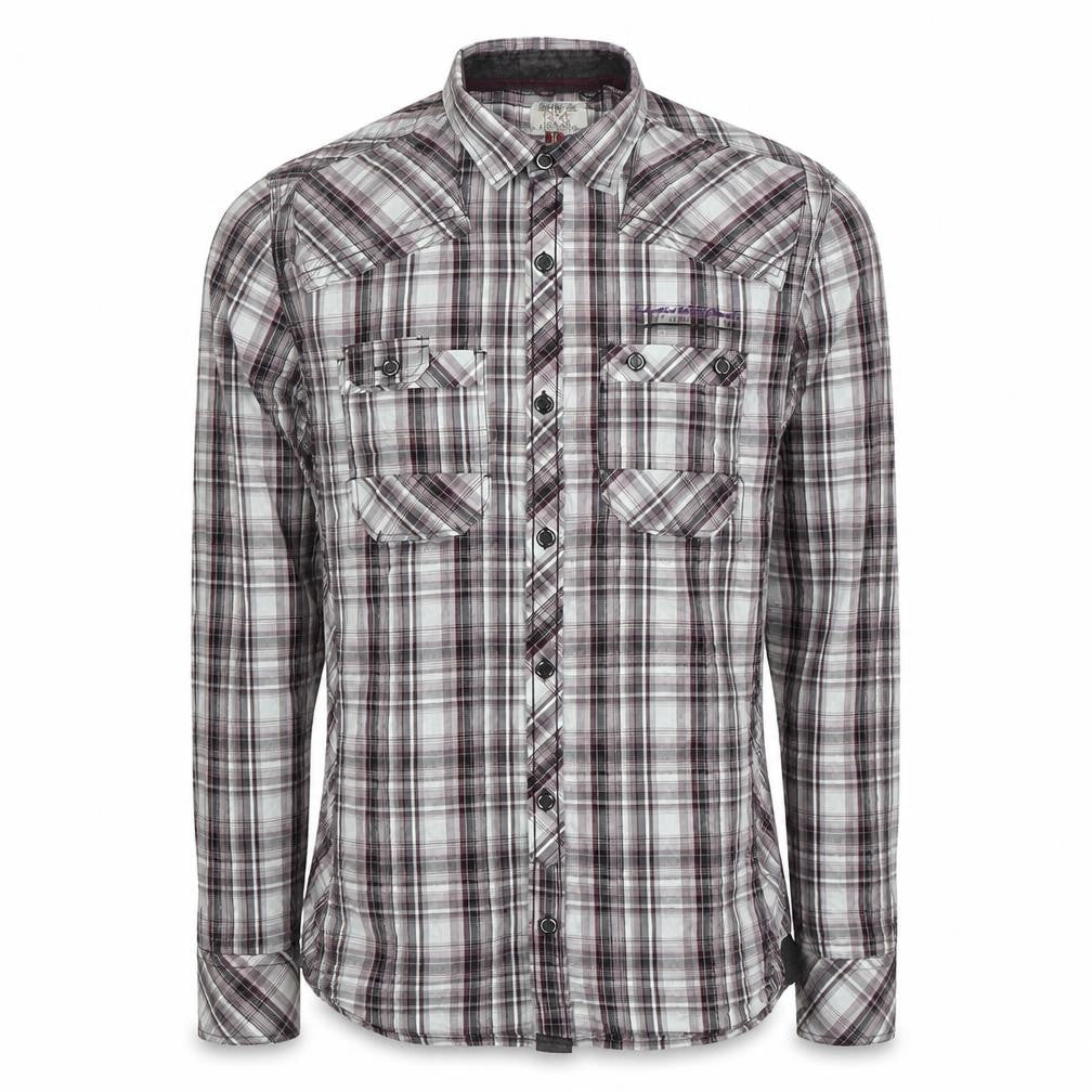 Next Men’s Multicoloured S Plaid Cotton Shirt