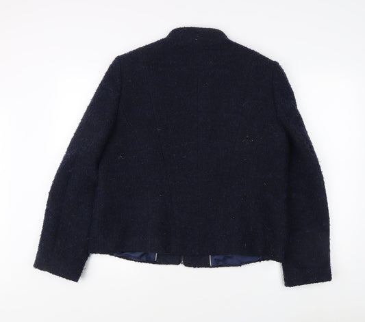 CC Women's Blue Jacket Size 18 Acrylic Blend