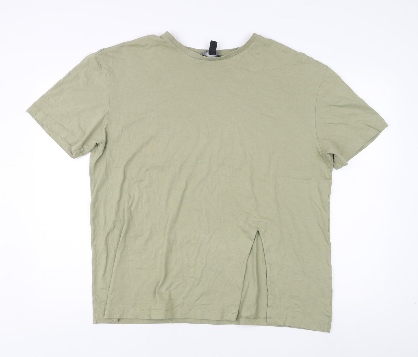 New Look Women's Green Basic T-Shirt - Size 16