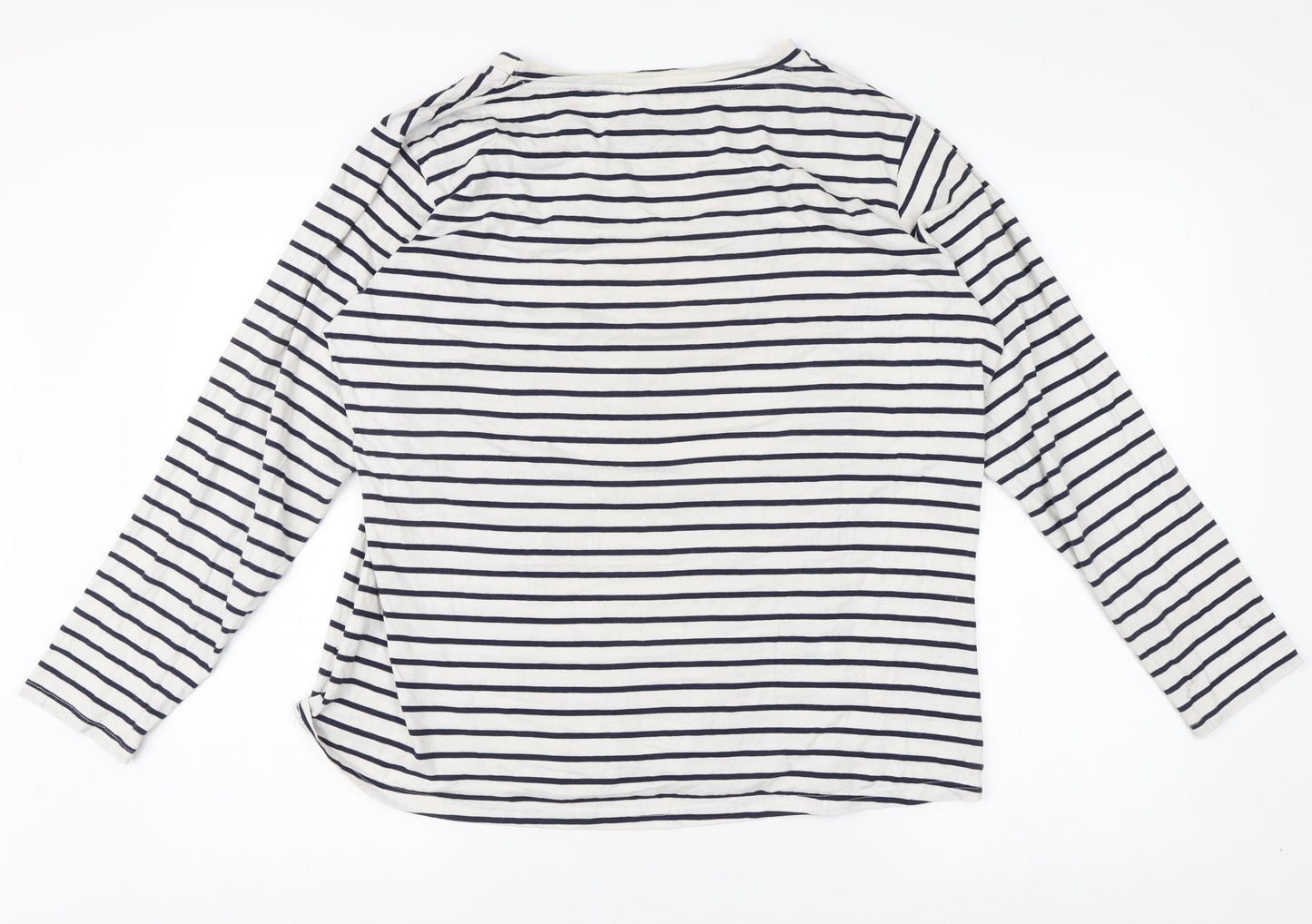 Disney Women's Multicoloured Striped T-Shirt XL