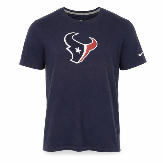Mens UK Size L Nike Blue  Cotton T-Shirt