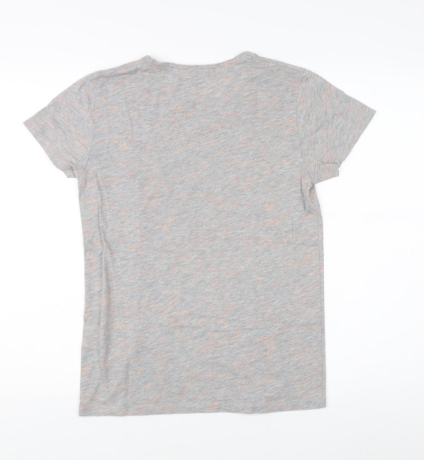 Esprit Men's Grey Crew Neck T-Shirt, Size S