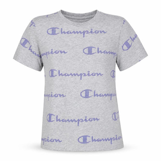 Champion Womens Grey Basic T-Shirt L for