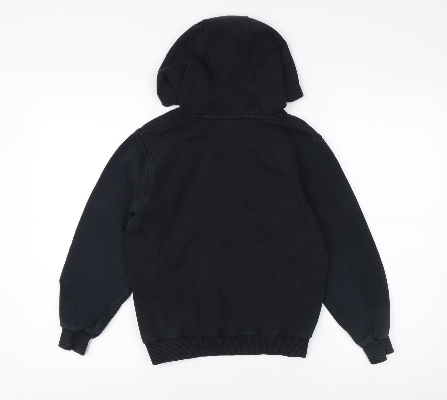 Nike Boys Black Pullover Hoodie - Size 11-12 Years, Logo Accent