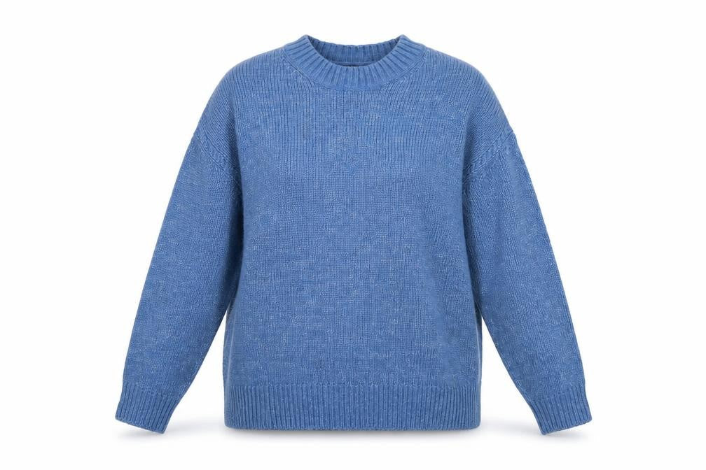 Marks and Spencer Women's Blue Pullover Jumper Large