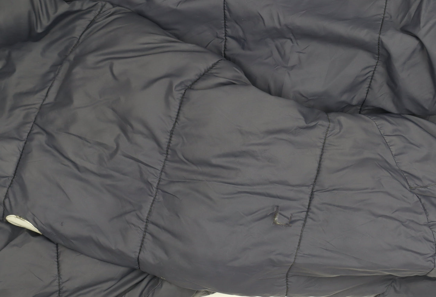 Trespass Men's Blue Puffer Jacket L Casual Hooded