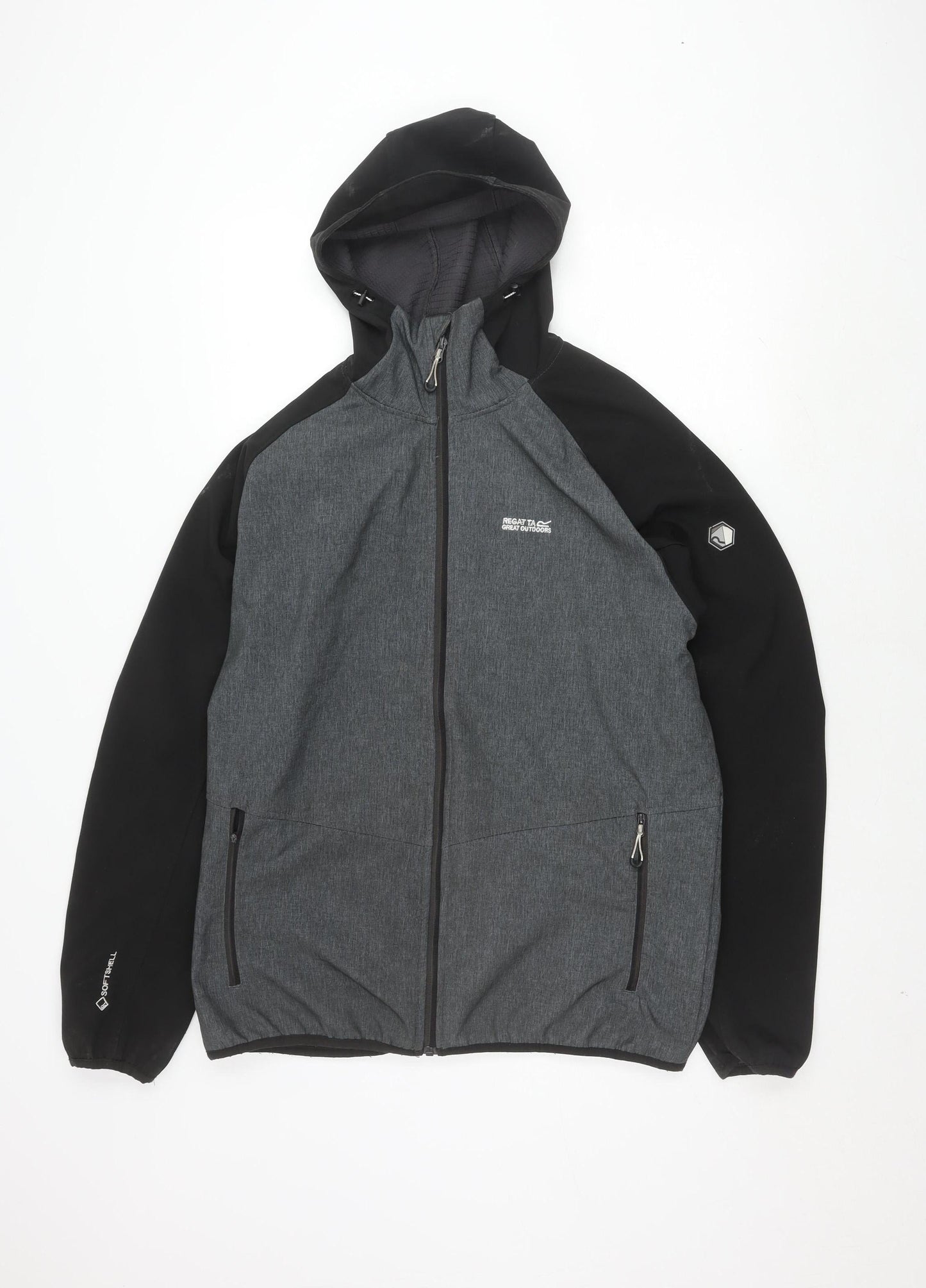 Regatta Men's Grey Softshell Jacket L