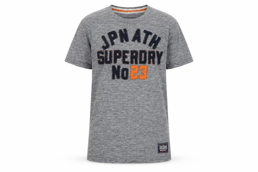 Mens UK Size S Superdry Grey  Cotton Blend T-Shirt