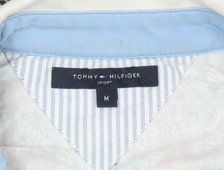 Tommy Hilfiger Women's Multicoloured Polo Shirt M