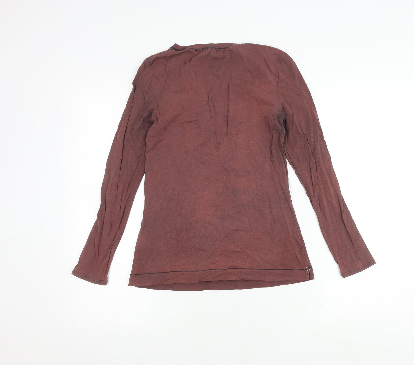 White Stuff Women's Brown Long Sleeve T-Shirt Size 8