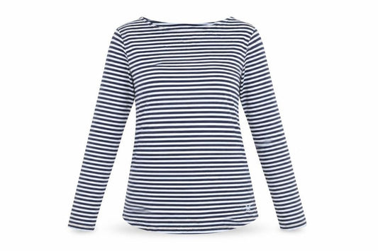 Womens UK Size 10 Crew Clothing Company Blue 100% Cotton T-Shirt