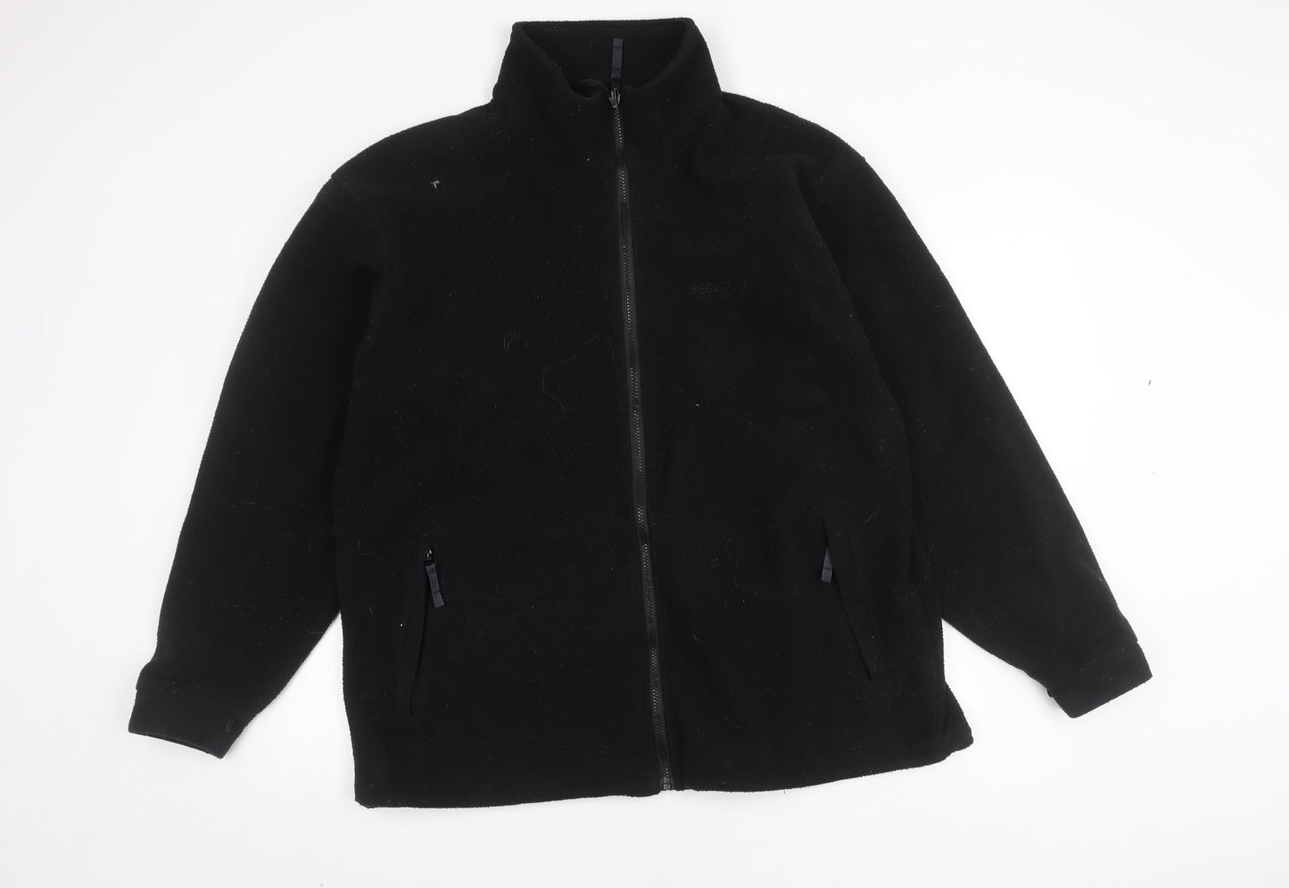 Regatta Men's Black 2XL Fleece Jacket with Full Zip