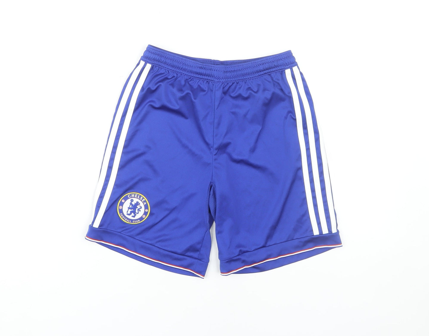 Adidas Boys Blue Athletic Shorts 11-12 Years Football