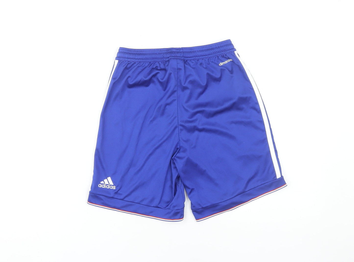 Adidas Boys Blue Athletic Shorts 11-12 Years Football