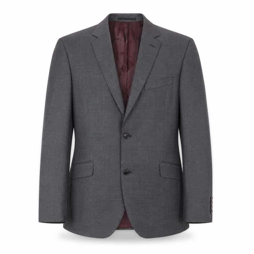 Mens 42 Chest Regular Austin Reed Grey Two-Button Blazer