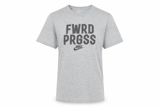 Mens UK Size S Nike Grey  Cotton Blend T-Shirt