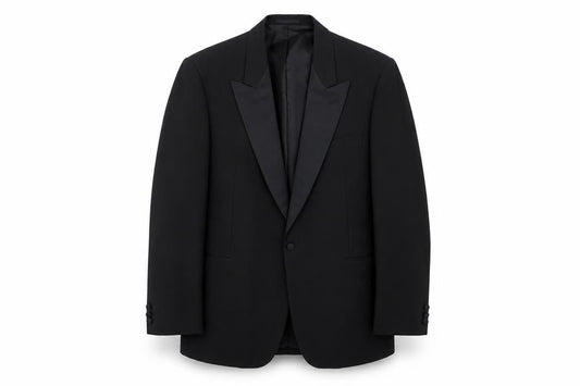 Mens 44 Chest Regular Austin Reed Black One-Button Blazer
