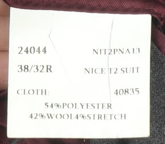 Magee Grey Men's Suit Jacket 38 Regular Fit