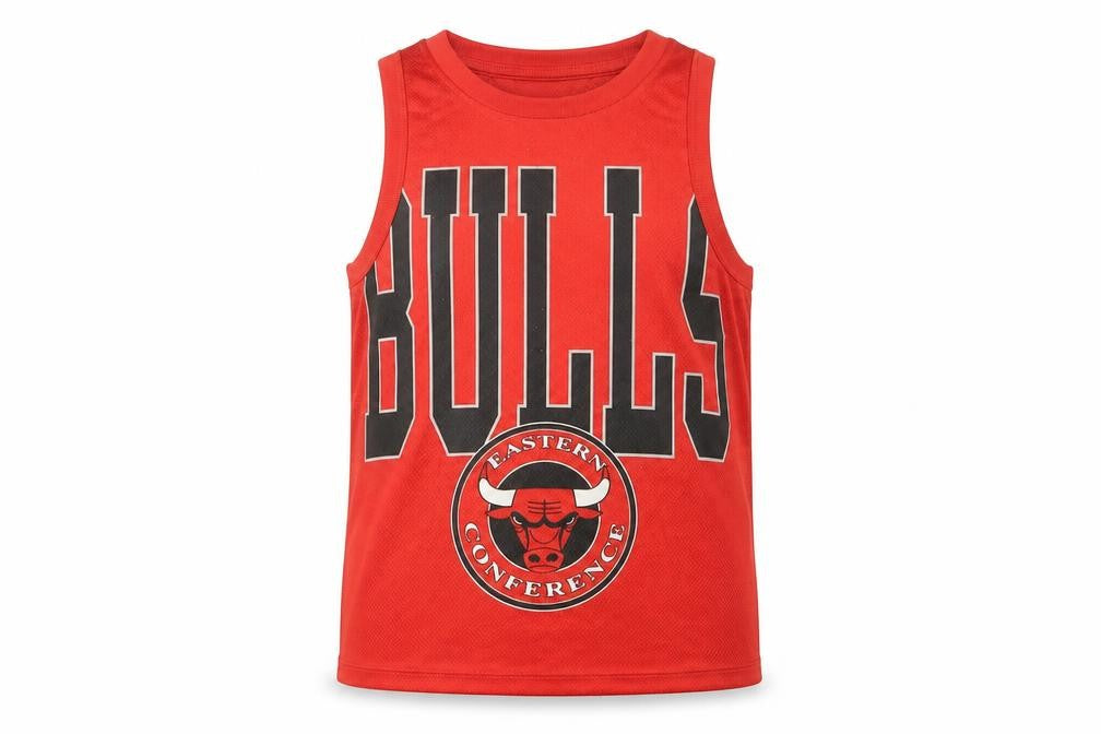 Marks and Spencer Boys Red Basketball Tank Top 6-7 Years