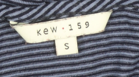 Kew 159 Women's Blue Striped Tank Top, Size S