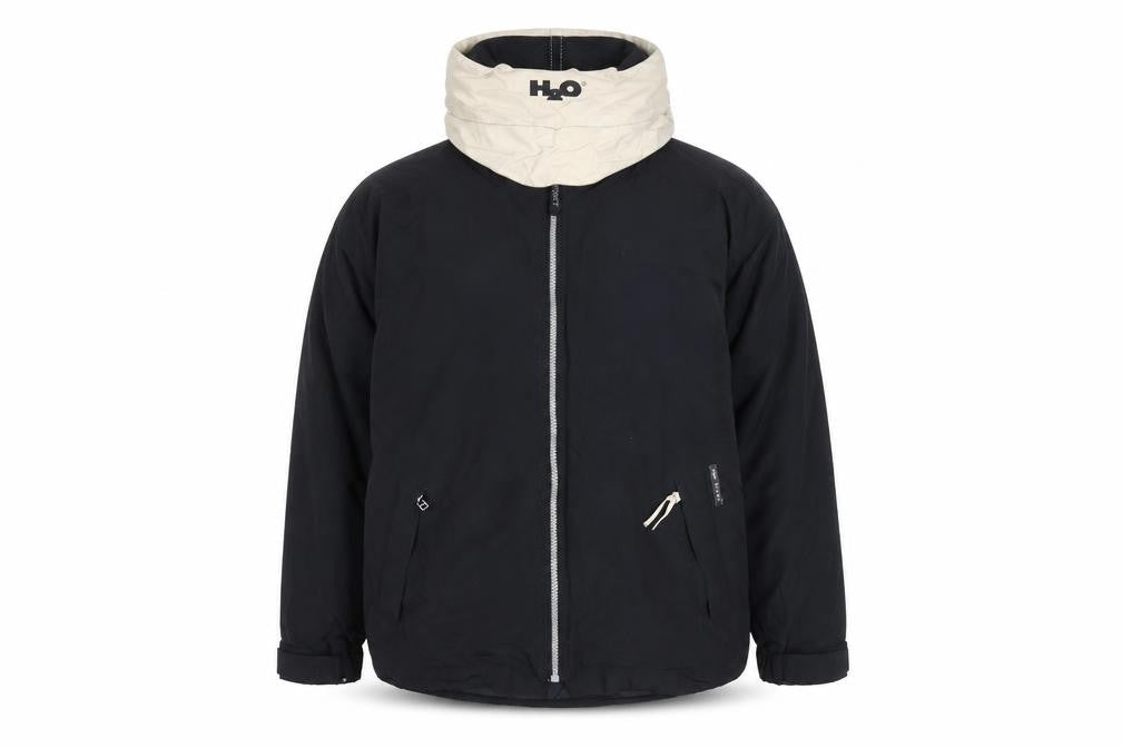 H2O Womens Black Nylon Puffer Jacket M Waterproof