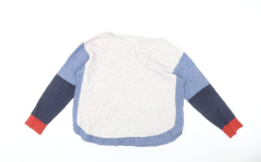 White Stuff Women's Multicoloured Pullover Jumper, Size 16