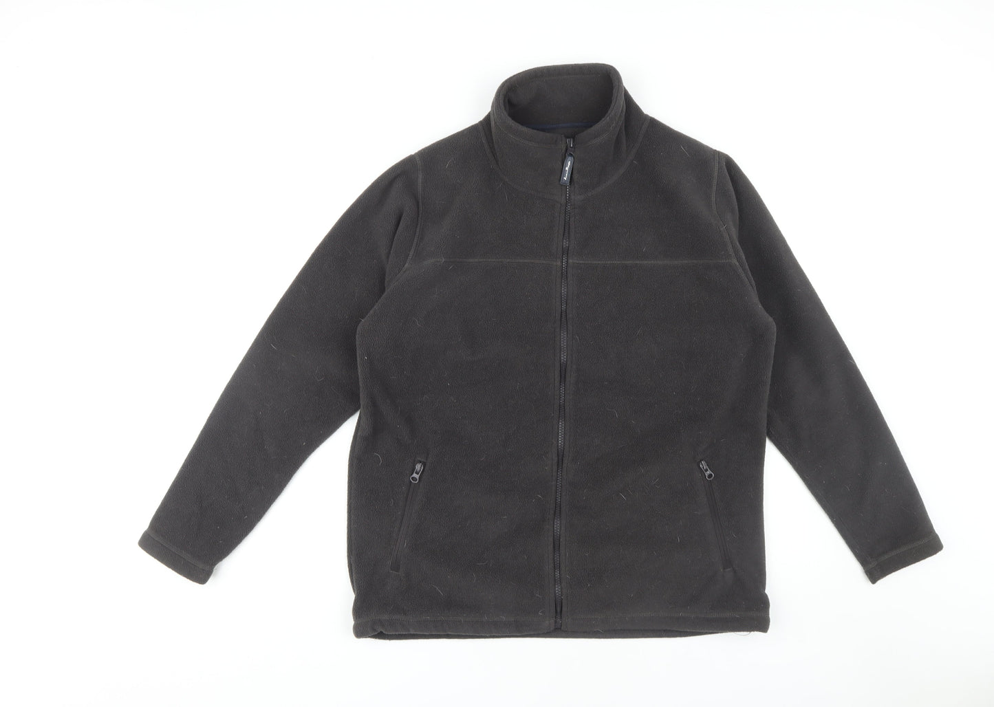 James Pringle Men's Black Fleece Jacket Size S