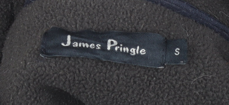 James Pringle Men's Black Fleece Jacket Size S