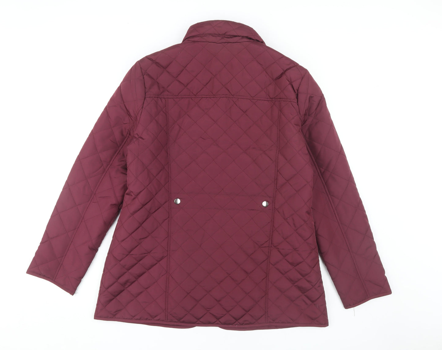 Julipa Women's Red Quilted Jacket Size 12
