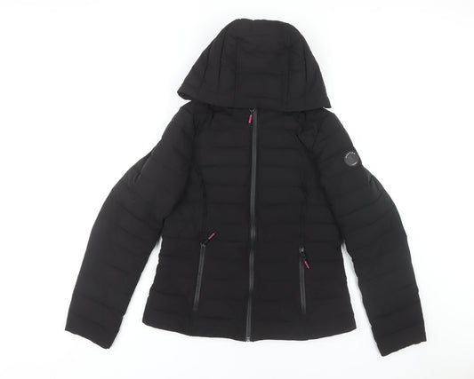 Nautica Women's Black Puffer Jacket Size S
