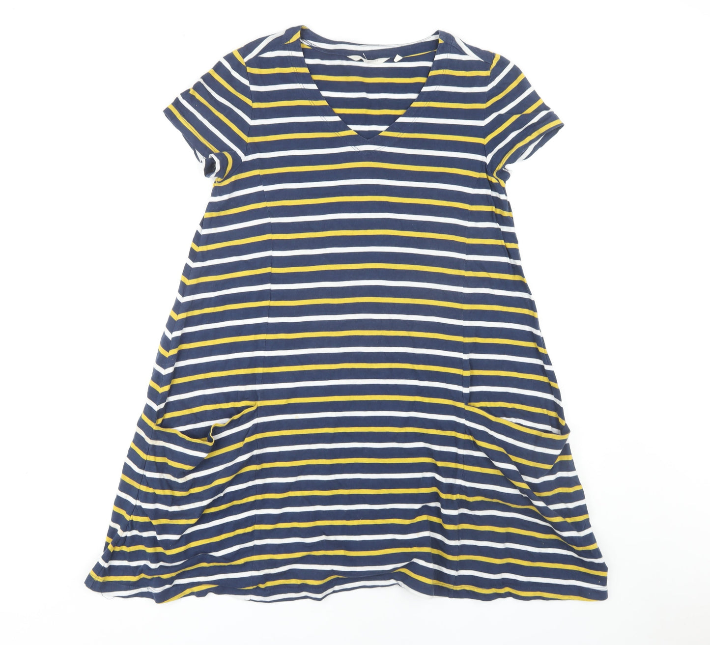 Seasalt Cornwall Women's Striped A-Line Dress, Size 10