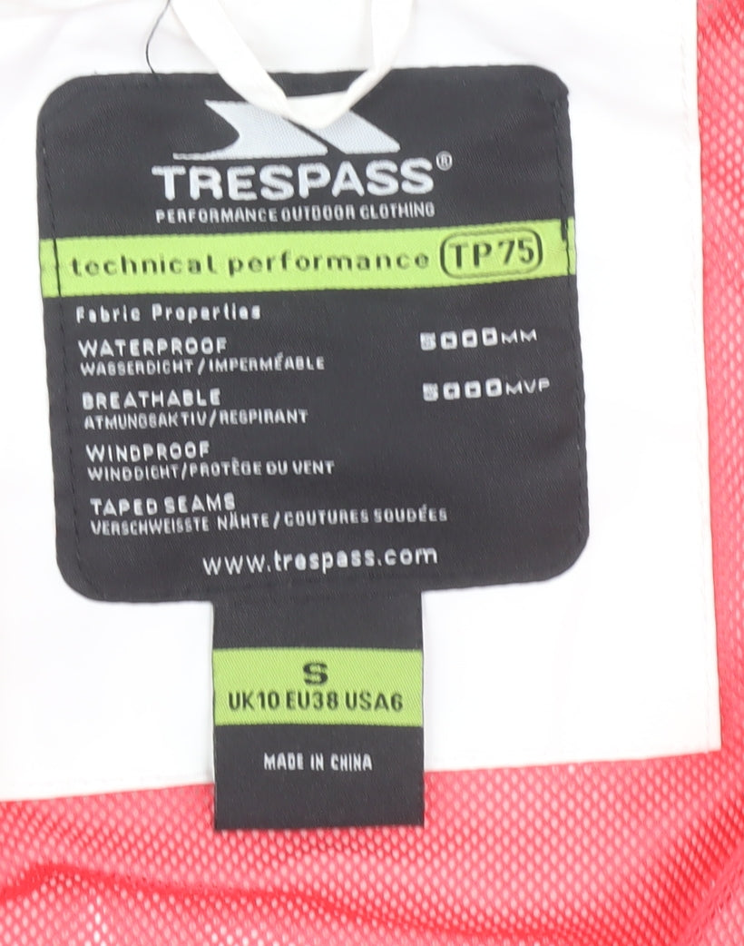 Trespass Women's White Ski Jacket - S, Winter, Waterproof
