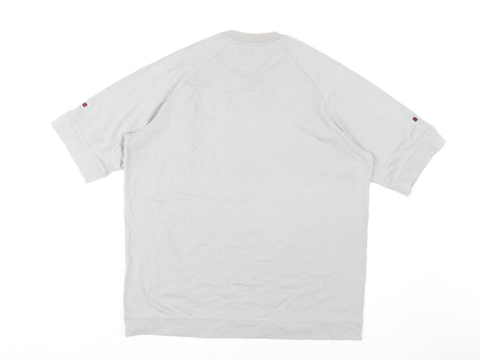 Adidas Men's White XL Short Sleeve Crew Neck T-Shirt
