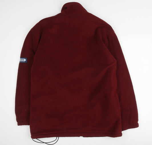 Rydale Men's Red Polyester Fleece Jacket L