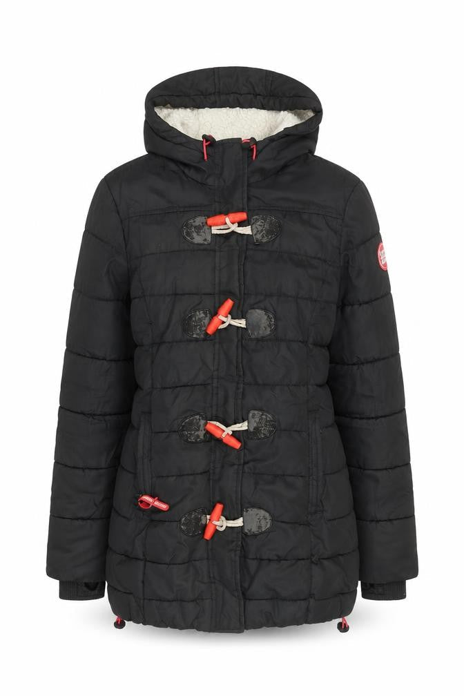 Womens UK Size XS Regular Superdry Black Polyester Jacket