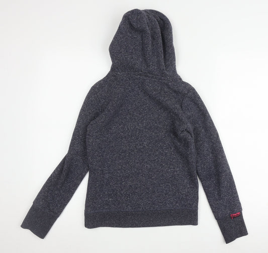 Superdry Women's Grey Hoodie, 2XS, Vintage Style