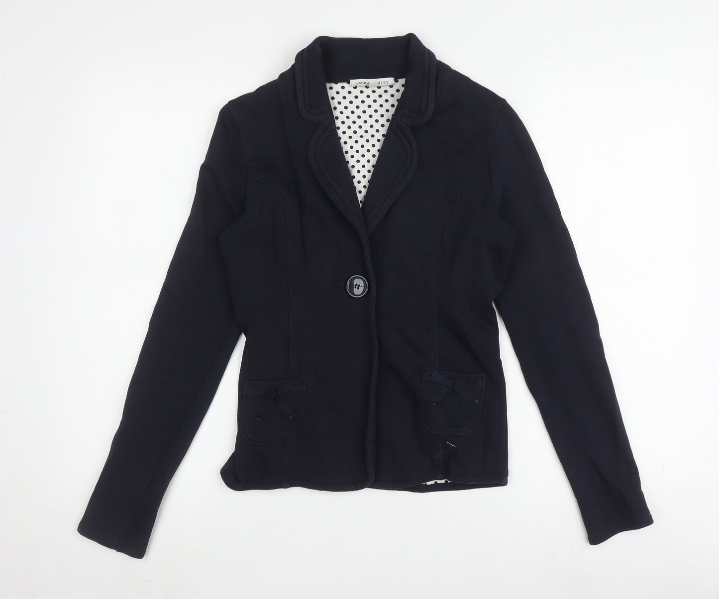 Laura Ashley Women's Black Blazer Size 8